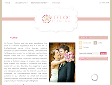 Tablet Screenshot of cocooncreation.co.uk